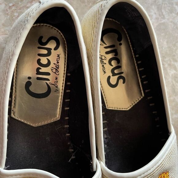 Sam Edelman CIRCUS Espadrille Extra Fries Tan Slip On Loafer Size 8 - Picture 8 of 9